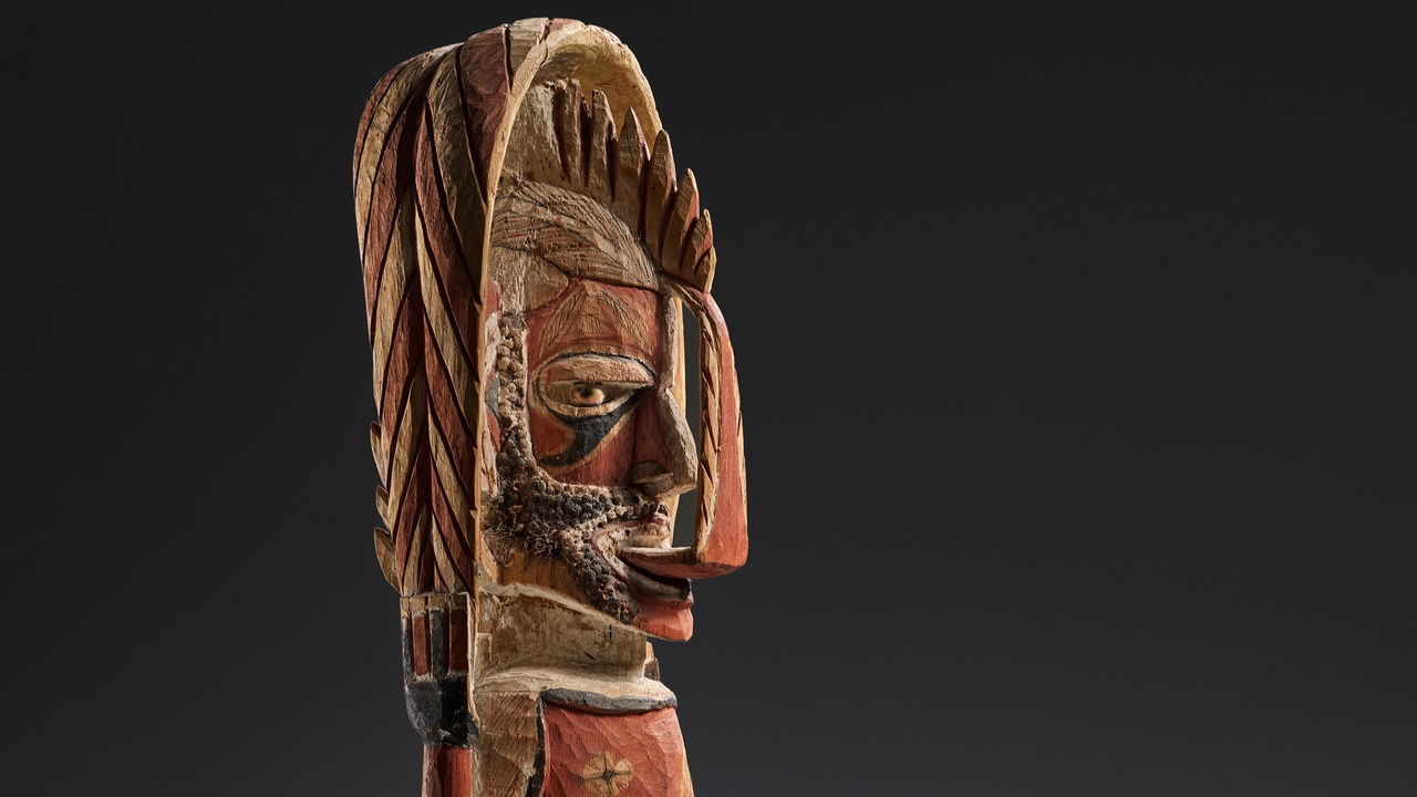 Malagan Figure from Papua New Guinea, New Ireland